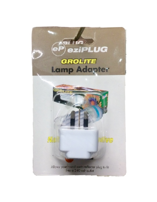 EziPlug Grolite Round Pin Lamp Adaptor
