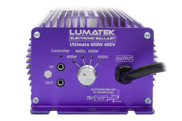 LUMATEK Ultimate Pro 600W/400V Controllable Ballast Front