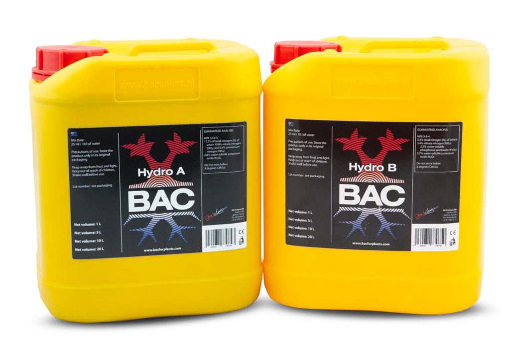 BAC Hydro A/B Base Nutrient