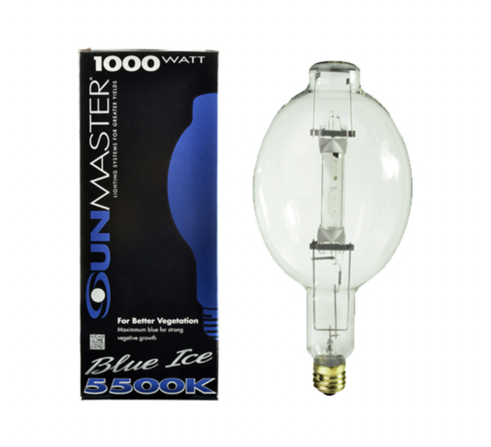 Bulb Hydroponics 1000W Metal Halide Cool Deluxe Sunmaster Veg Lamp 