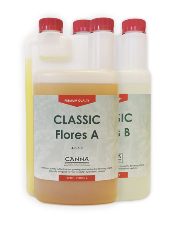Canna Classic Flores A/B Base Nutrient 1L