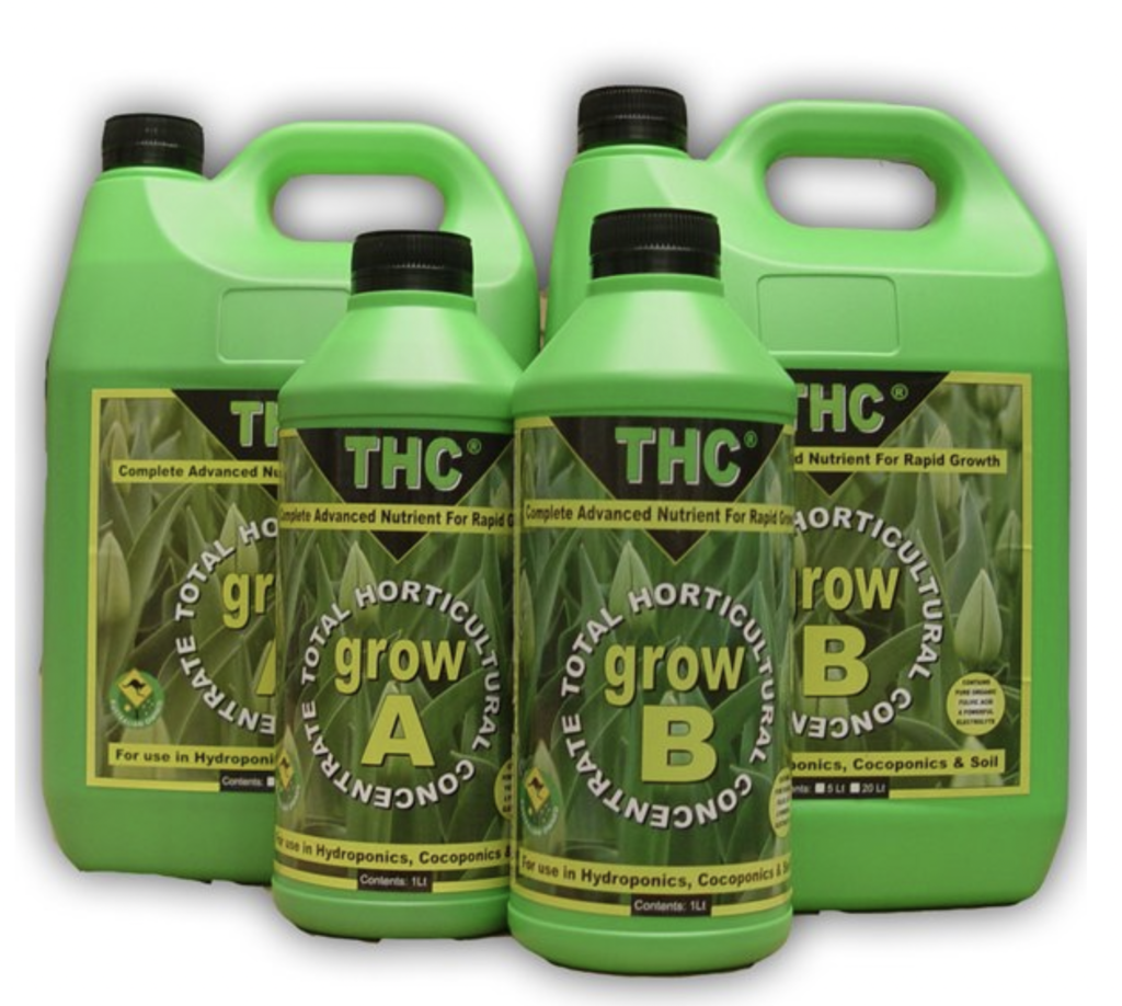 Total Horticultural Concentrate Grow A/B Nutrient