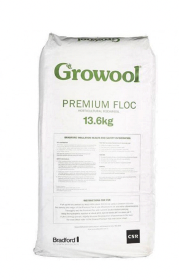 Growool Premium Loose Flock Grow Wool Hydro Medium