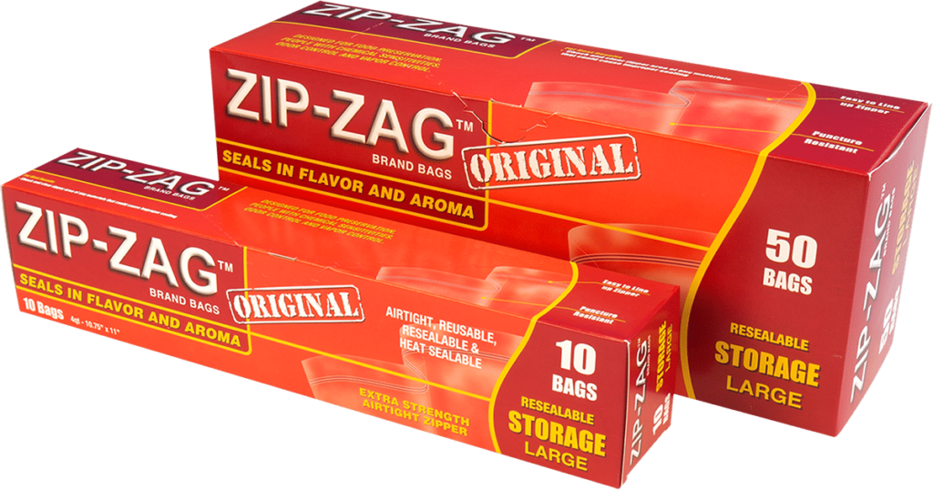 ZipZag® Smell Proof Zip Lock Bags