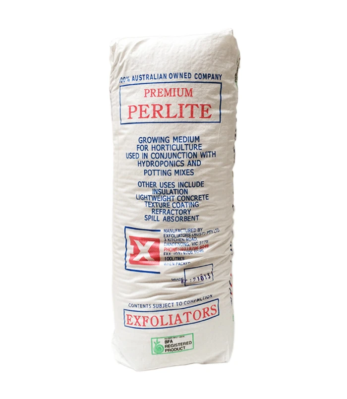 Premium Perlite Grow Medium 100L Hydro Medium