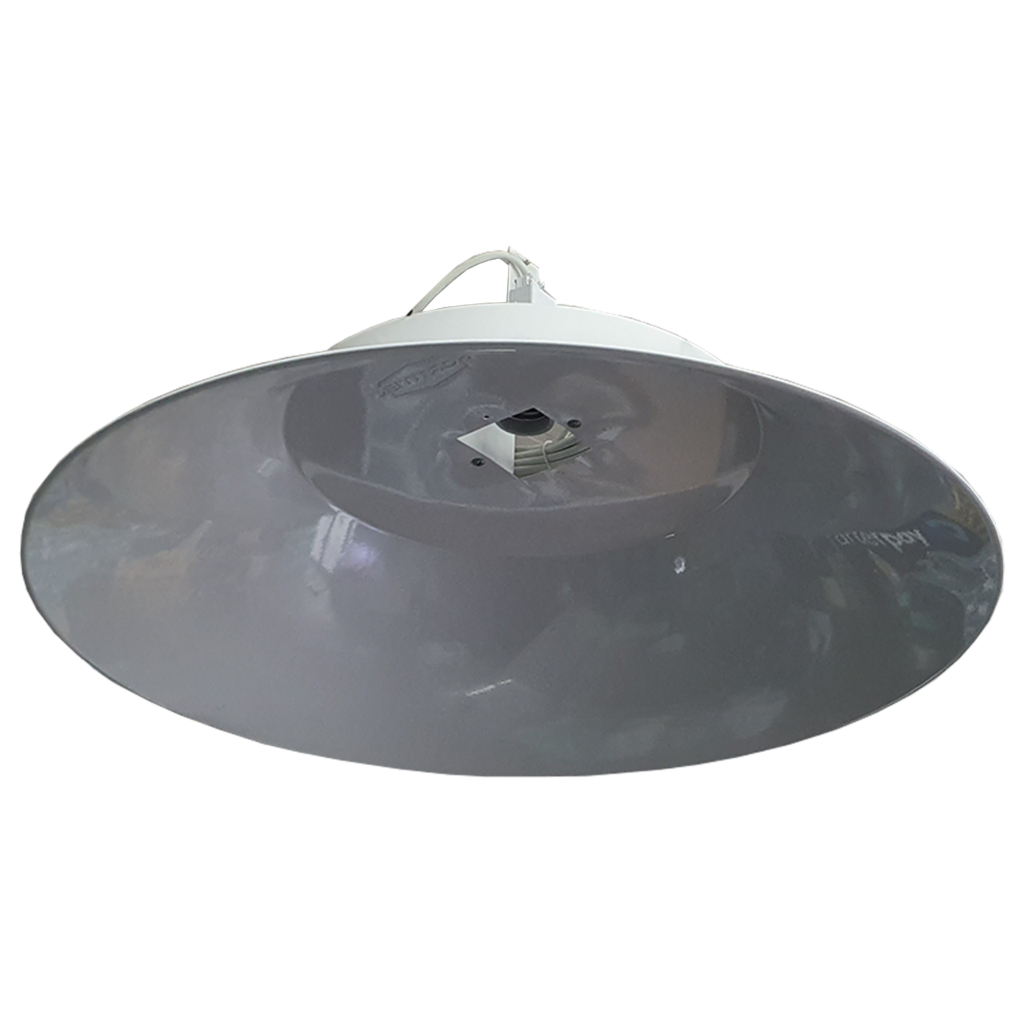 Spun Aluminium Bowl Light Shade