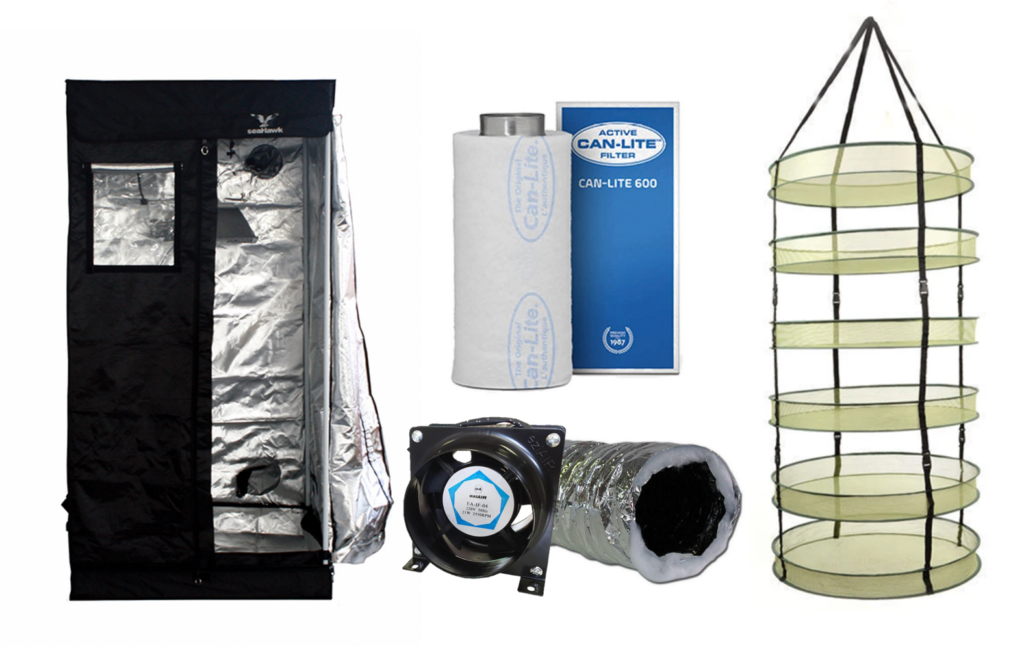 Drying Tent Kit for hydroponics